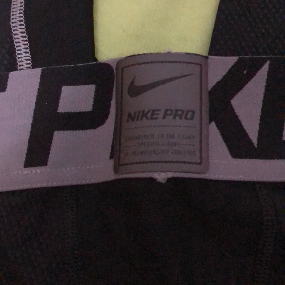 Nike Pro compression sport pants youth small - Picture 4 of 7